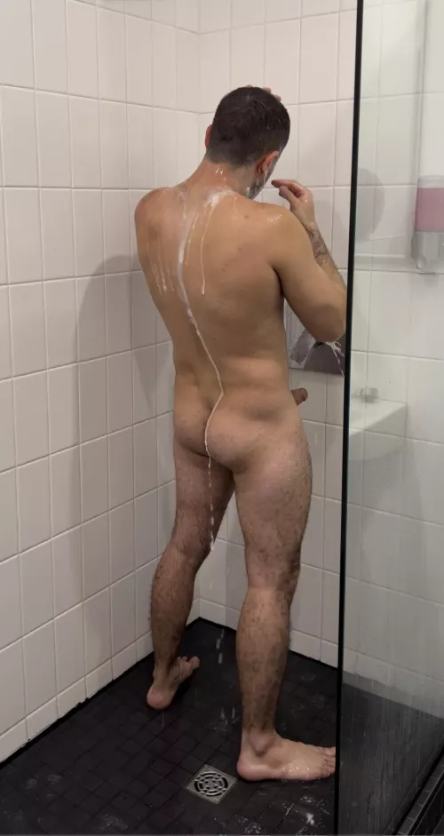 I always leave the door unlocked when I shower at the gym 👀 by large_bookworm