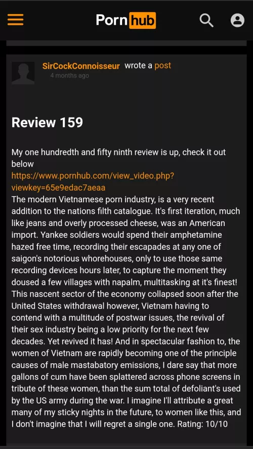 In hindsight, it probably wasn't the best idea to binge watch all those vietnam war documentaries before I wrote this one... by Cmitch1998