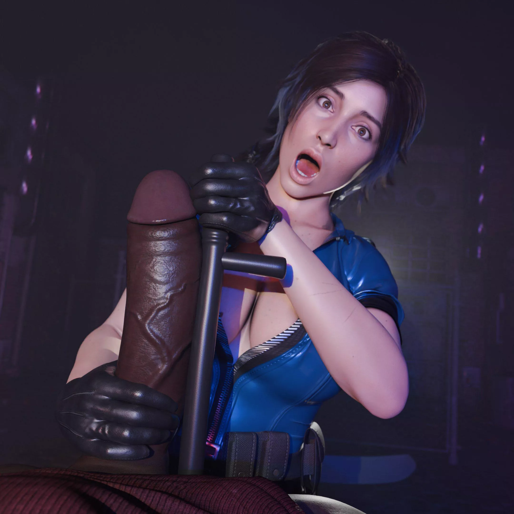 Lara's measuring stick (DerpDerp) posted by Kuro-Oji