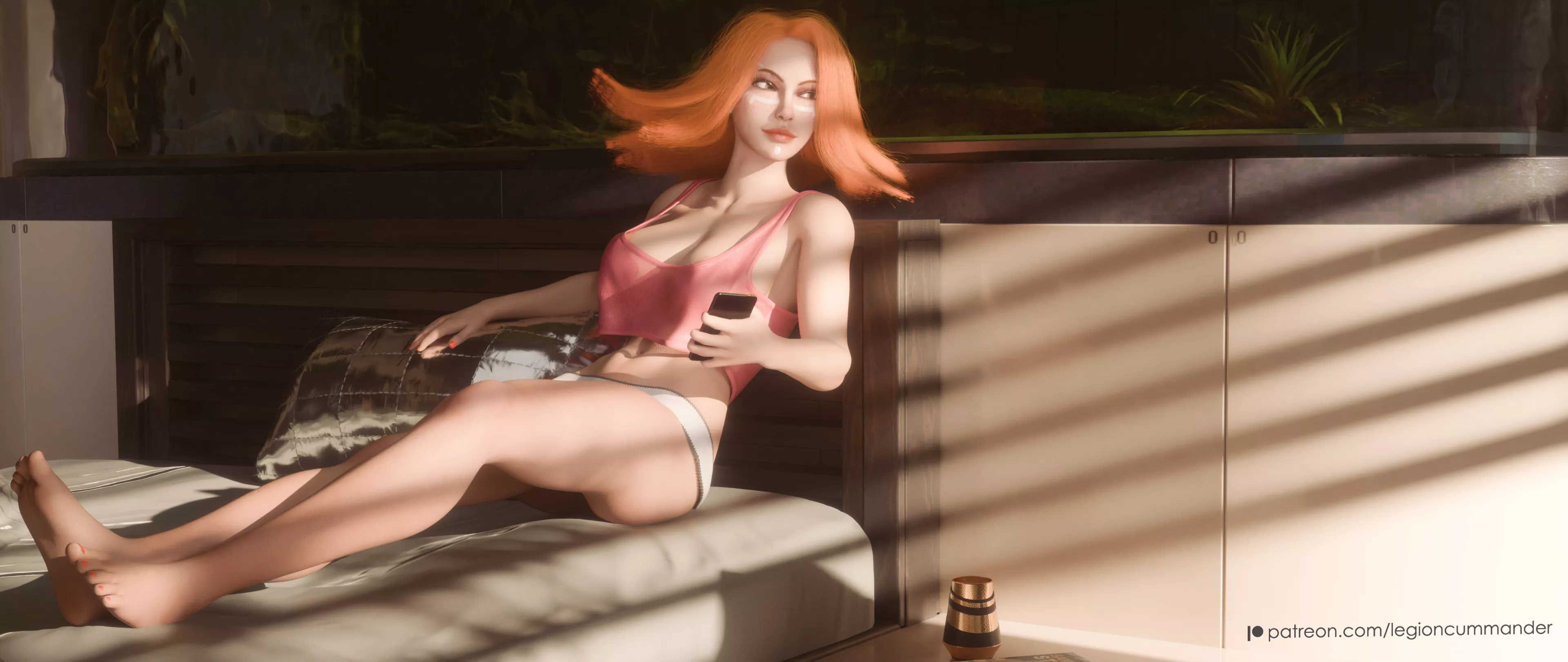 Morning with Lina [Dota 2] (legioncummander) posted by legion_cum_mander