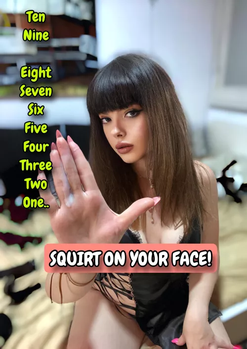 On your face... [oc] by Goddessmaude