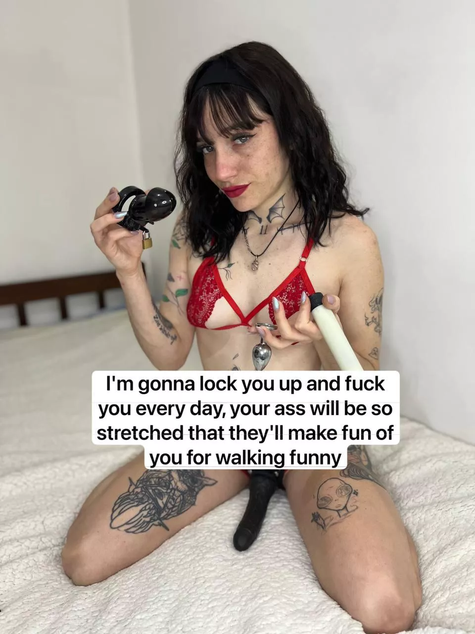 Will you let me lock you up and fuck you? [OC] posted by rubymilag45