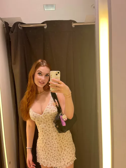Classy dress , mirror selfie by mexicanprincess06