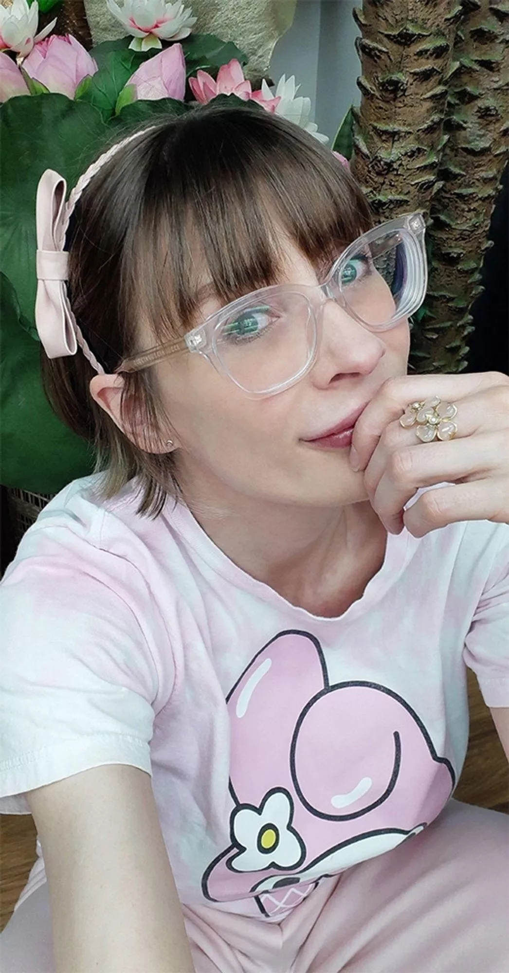 Cute Workshop Pajamas Selfie posted by thewhargoul