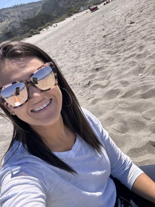 [F] not much beats a beach day  by hotmomnexxxtdoor