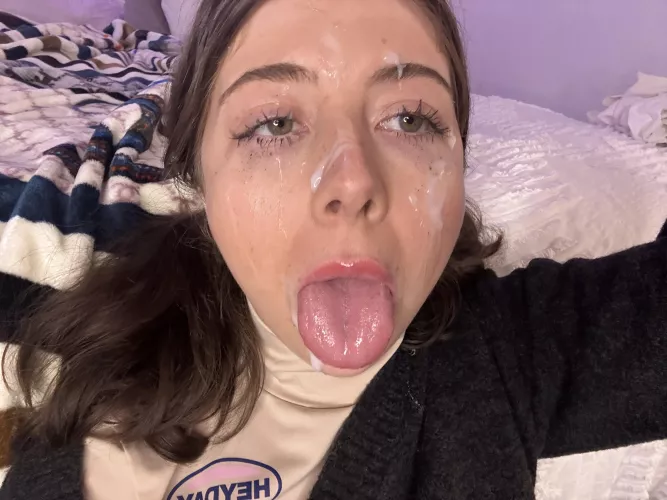 Feeling like a cum queen :)
 by CollaterLDamage