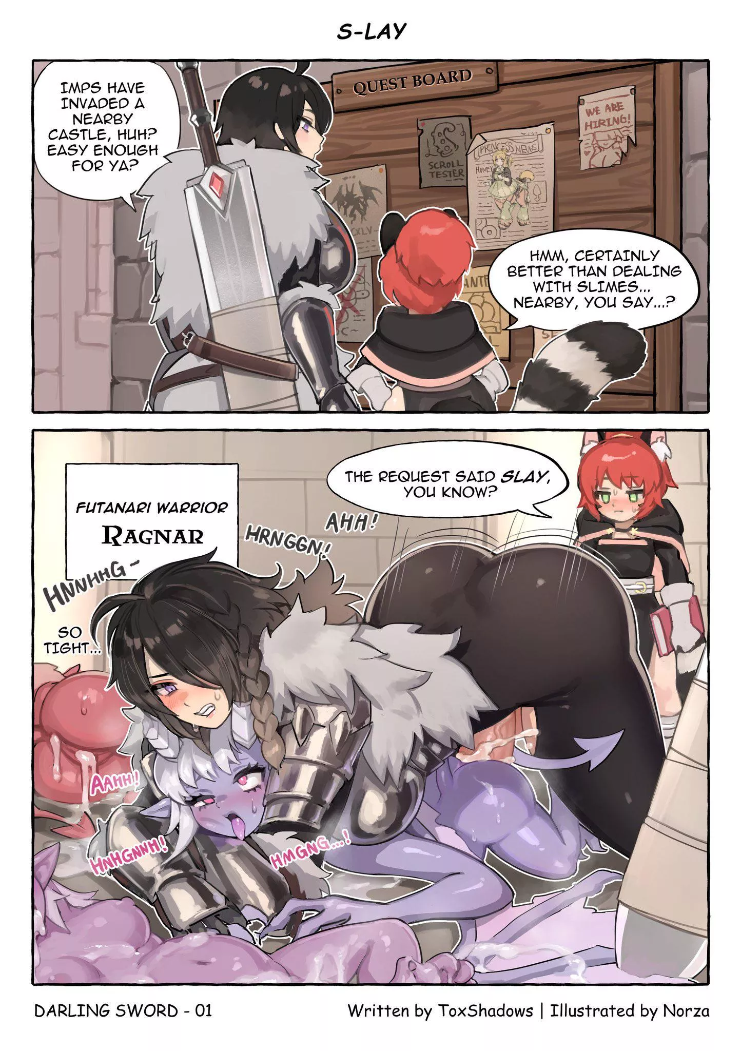 Futanari Warrior clearing a dungeon… (Norza) posted by Specific-Wheel-4335