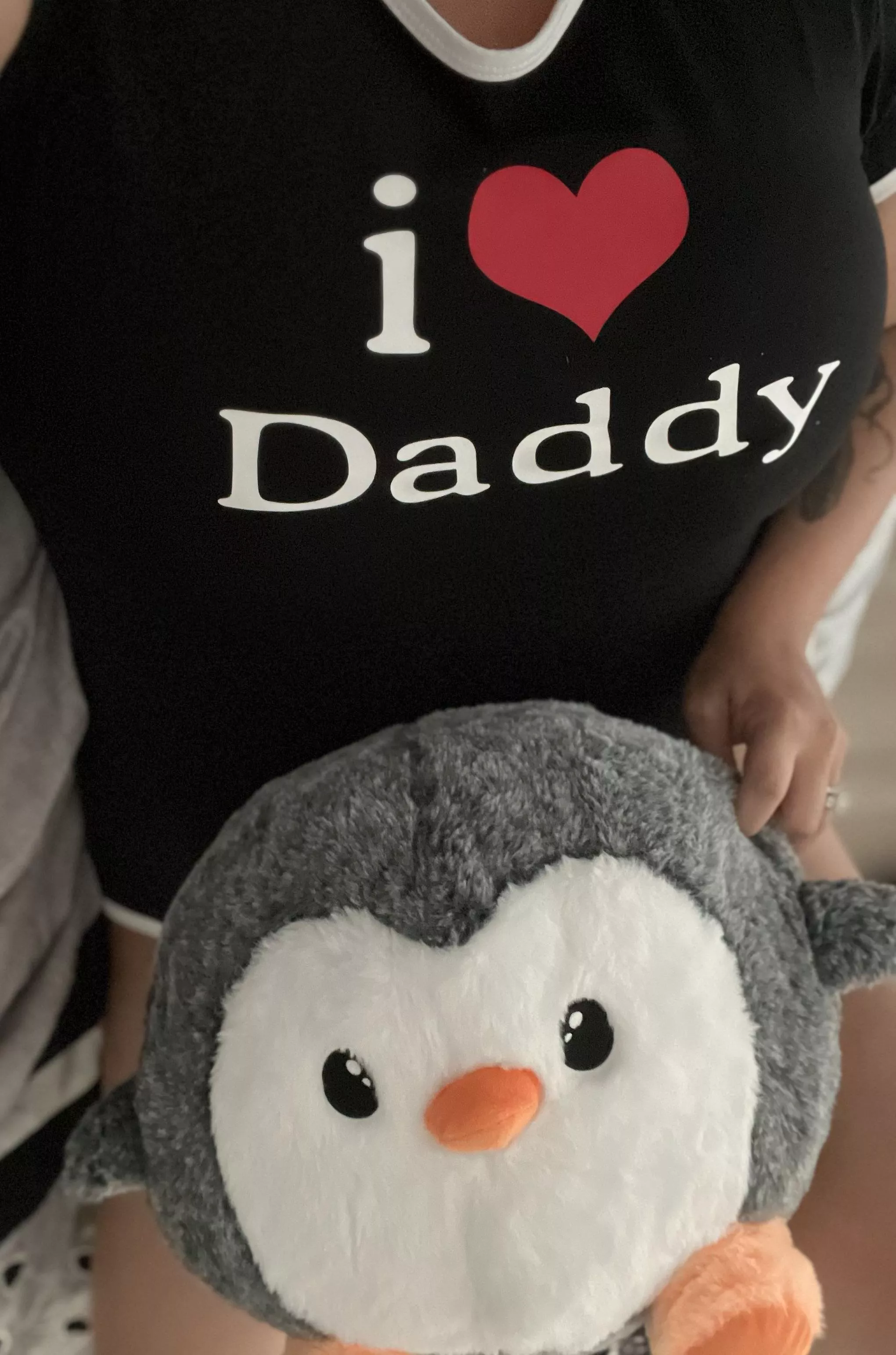 Just a little and her plushie 🥰 posted by Queasy-Cod-9235