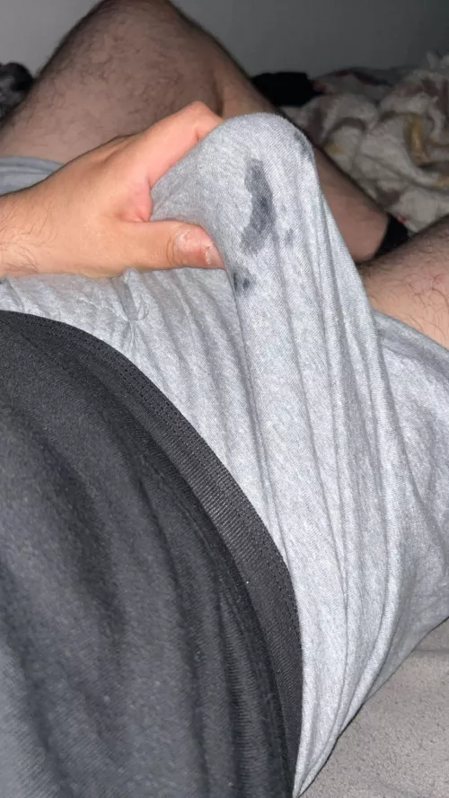 leaking precum like crazy  by No-Bowl-81