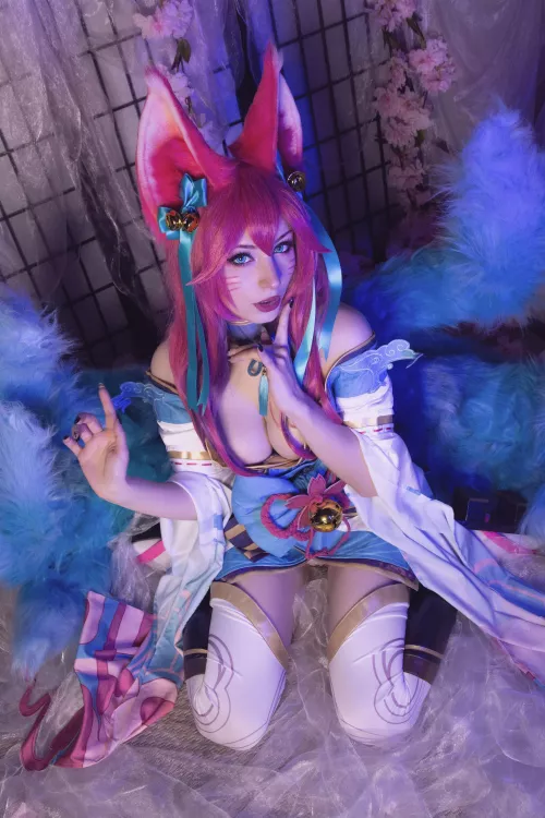 My Ahri cosplay (Shiroktsne)  by Weird-Doughnut7002