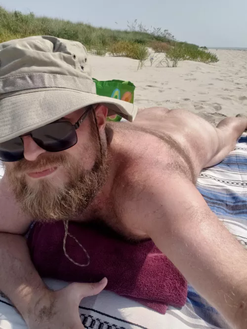 Nude beach by carnivore_bear420