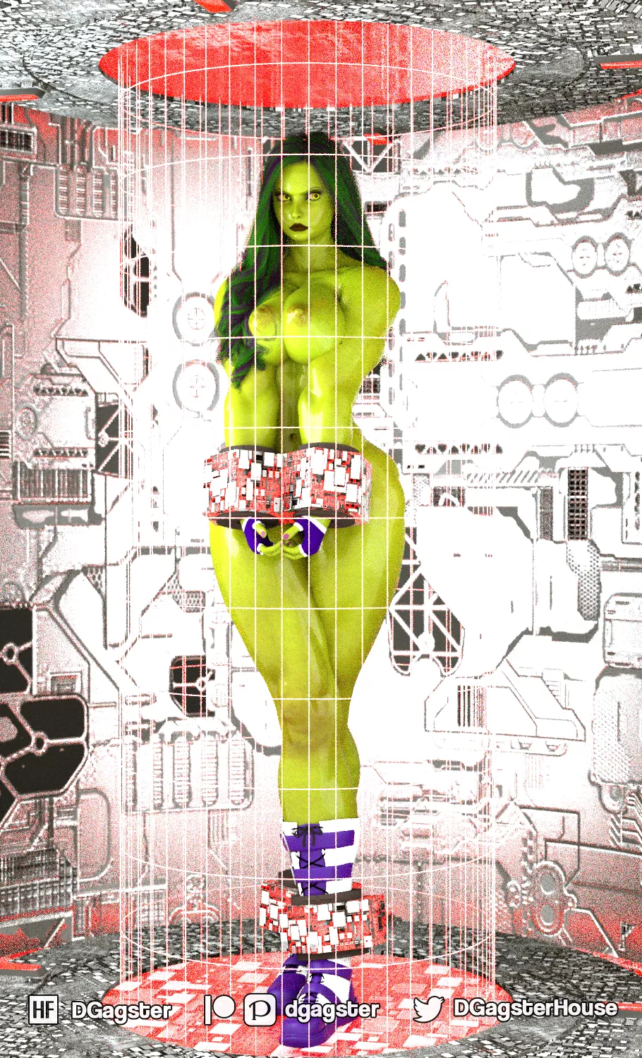 SHE-HULK Alien prisoner posted by dgagsterhouse