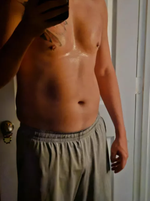 Should I shower or stay sweaty? by PollutionRelative295