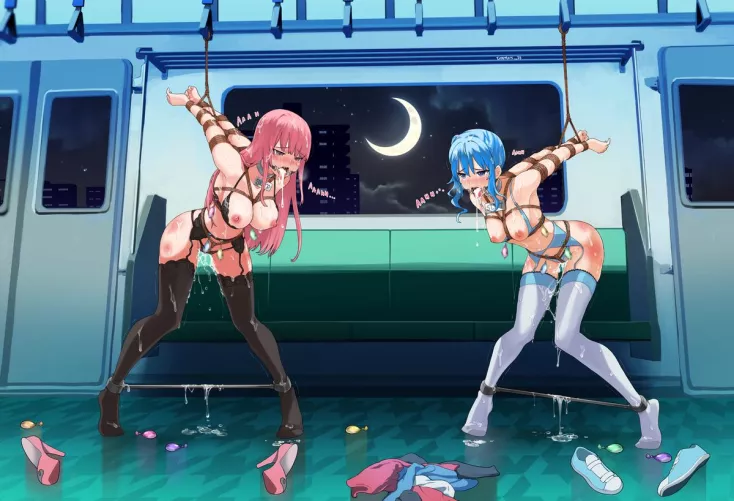 They made a lot of new friends on their train ride by BattleMaeve