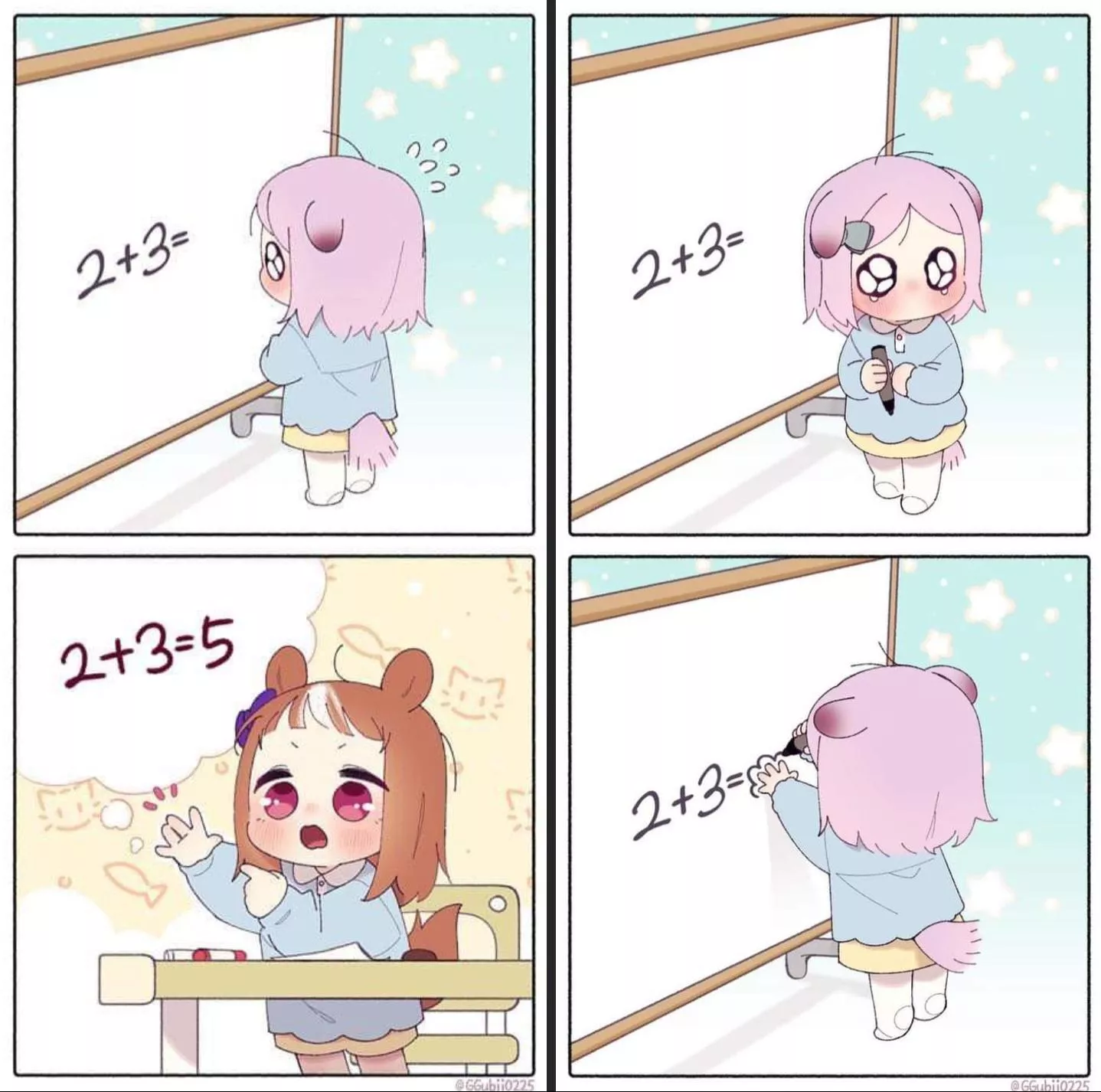 2+3=🖐🏼 posted by chokingislove