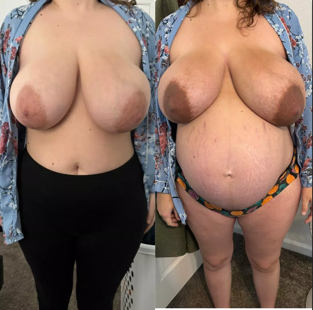 All natural. Before and during!  posted by blankskater1992