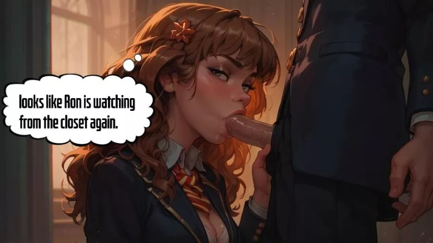 Hermione knows.  by slaugherbug