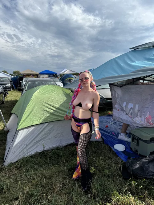i got invited to my neighbors tent after this  by megs__dead