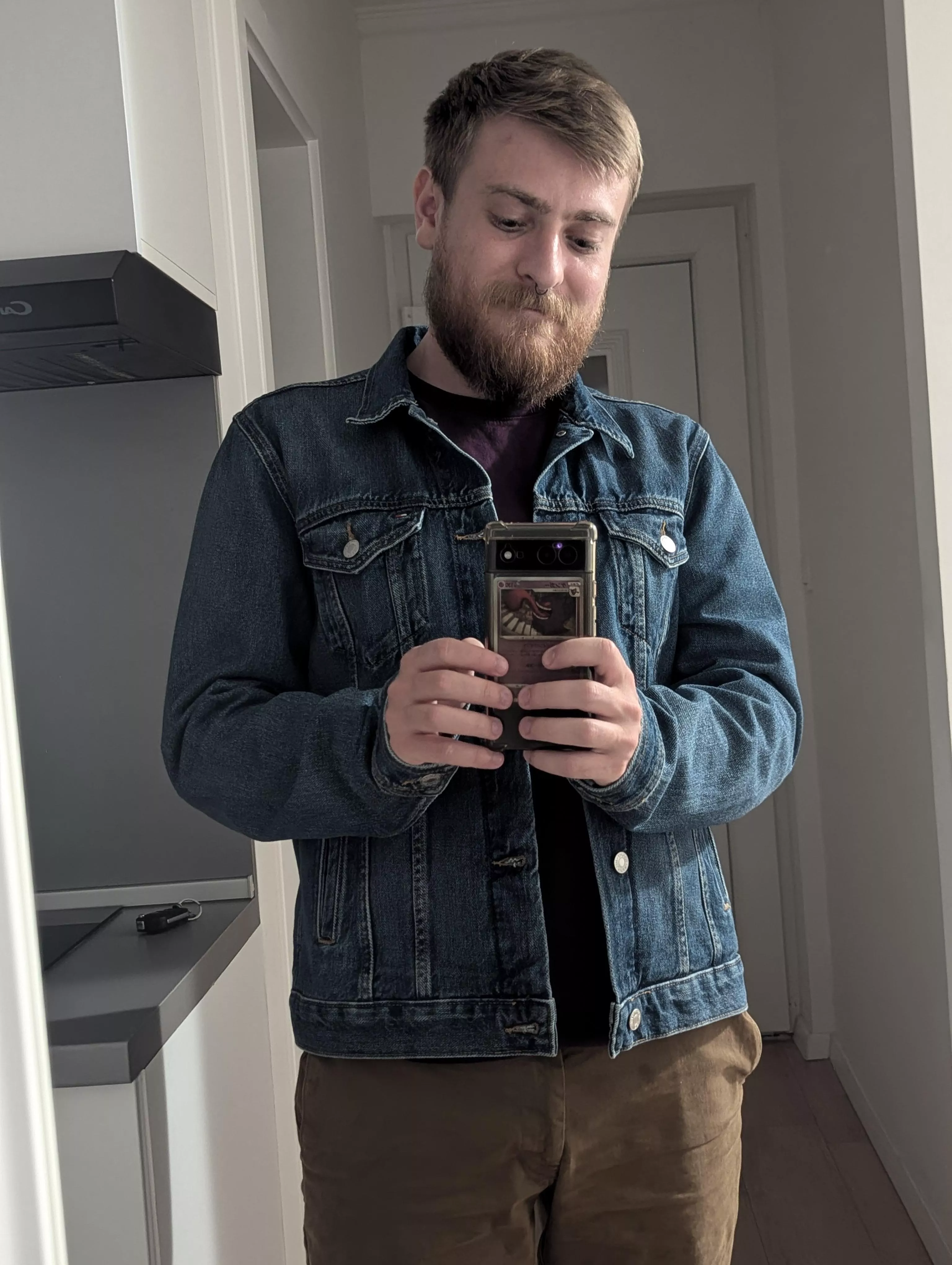 Look at my new jacket boy  posted by direbearrawr