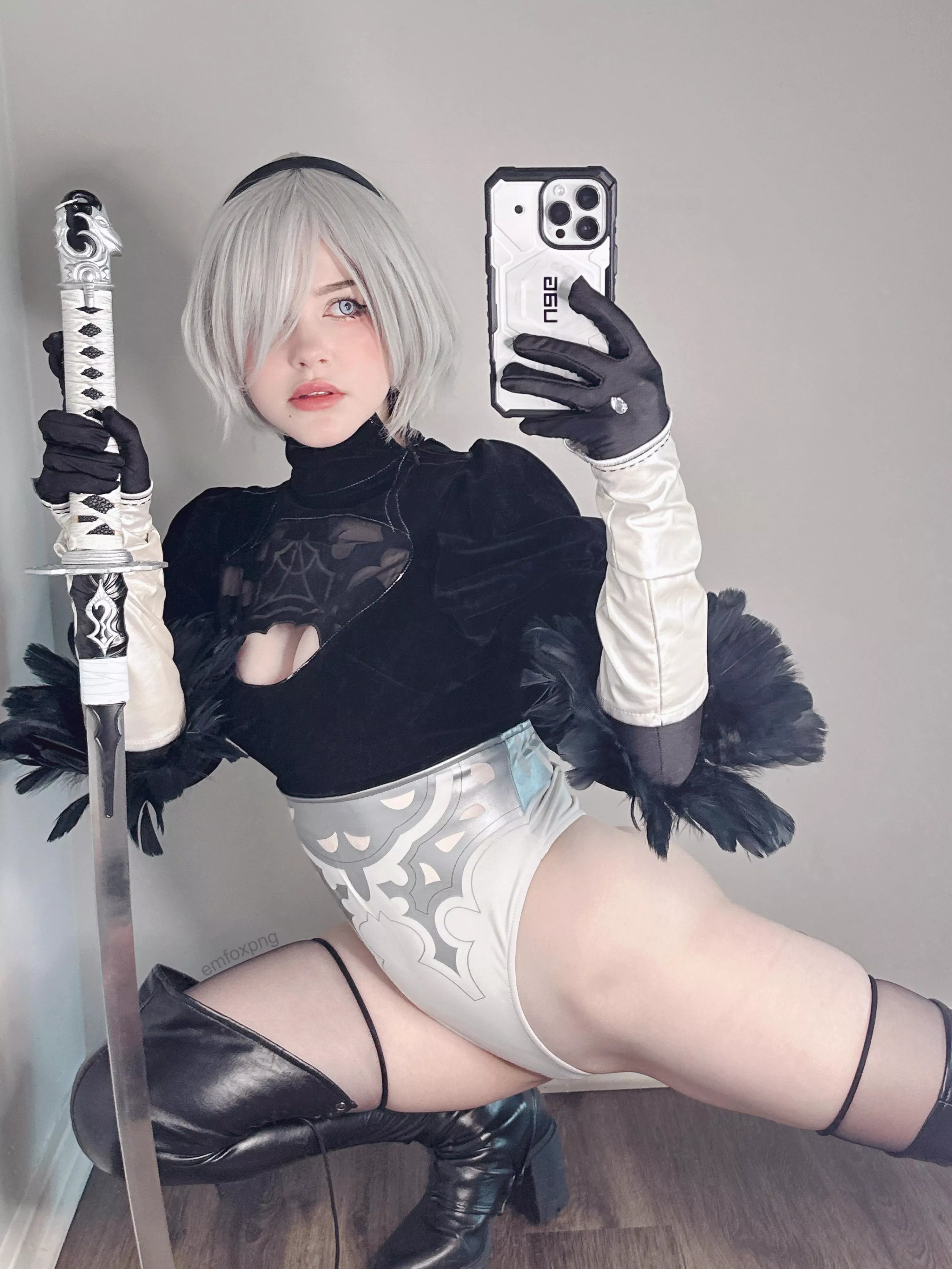My 2B Cosplay from NieR: Automata (Emfoxpng) posted by Emfoxpng
