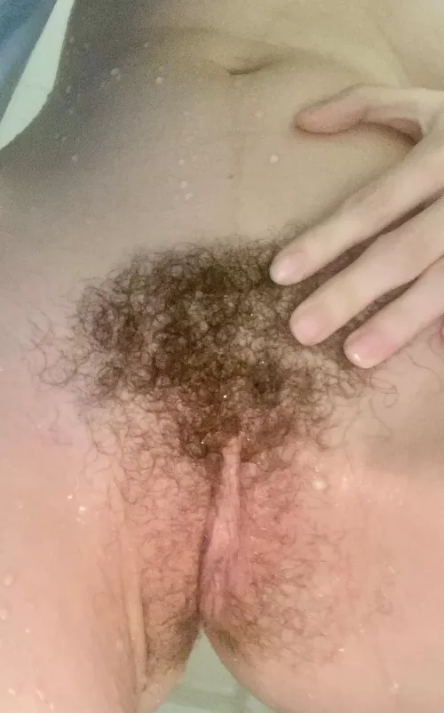 Only real men enjoy hairy pussy  by doephoria