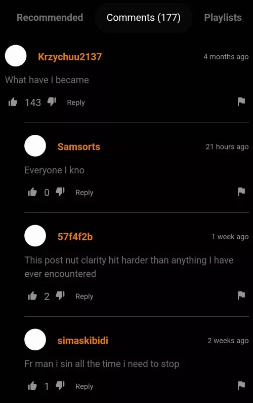 Post nut clarity hitting harder than before by QueenDiva_UwU