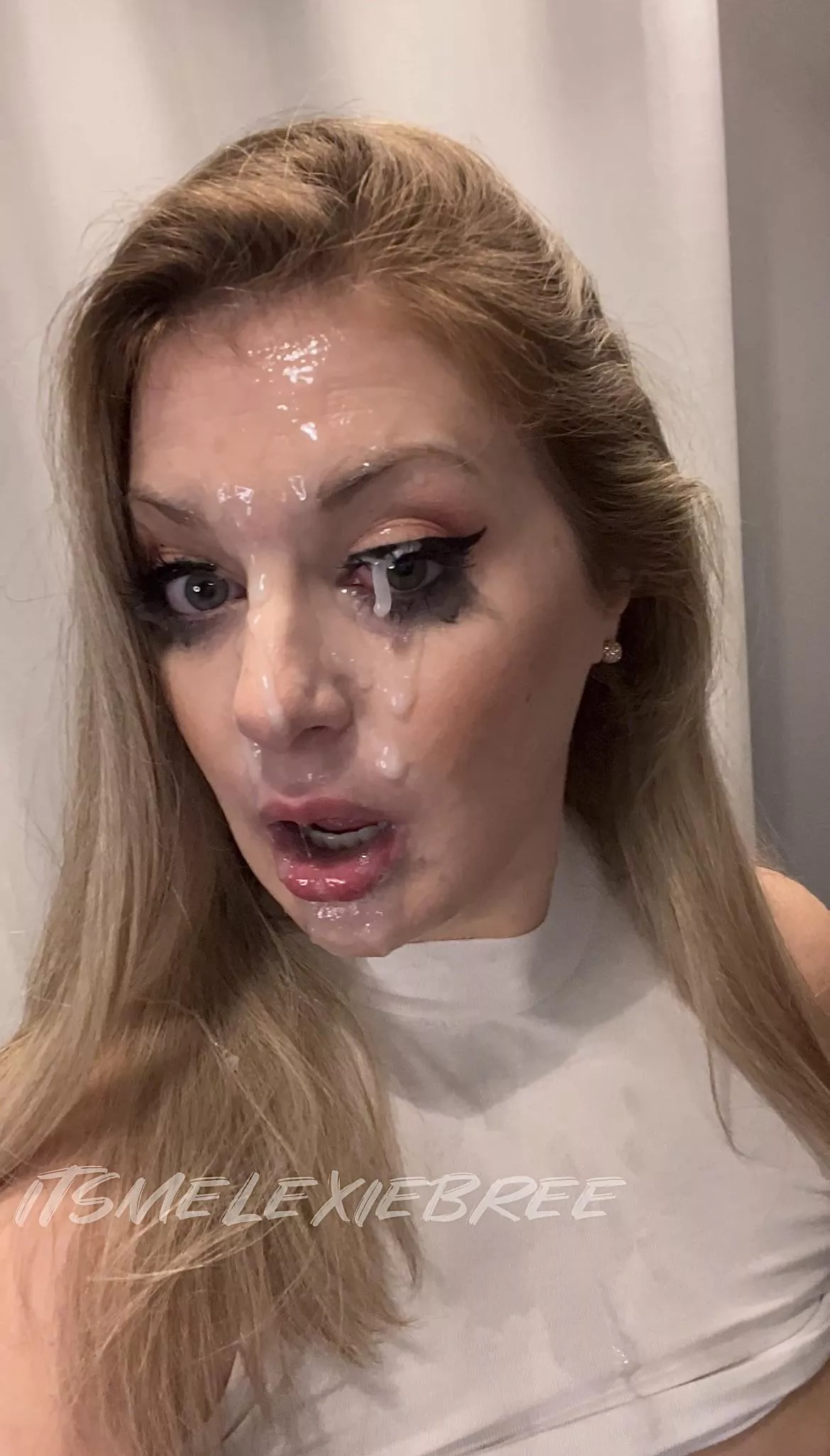 That is one sloppy slut!  posted by itsmelexiebree__