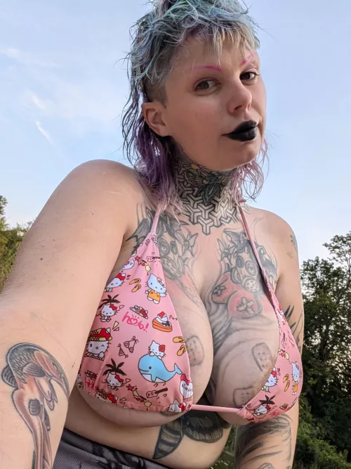 Took a dip in the creek while fishing today 30N/O cup 34 mom of 2  by SindySchism666