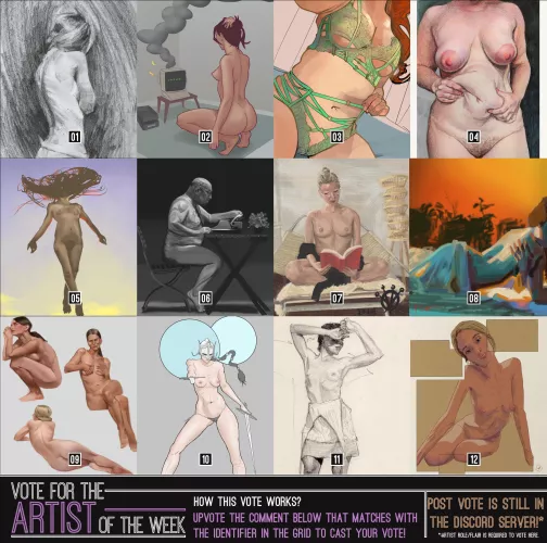 ¡¡Vote for the Artwork & Post of the week!! by ffffff52_art