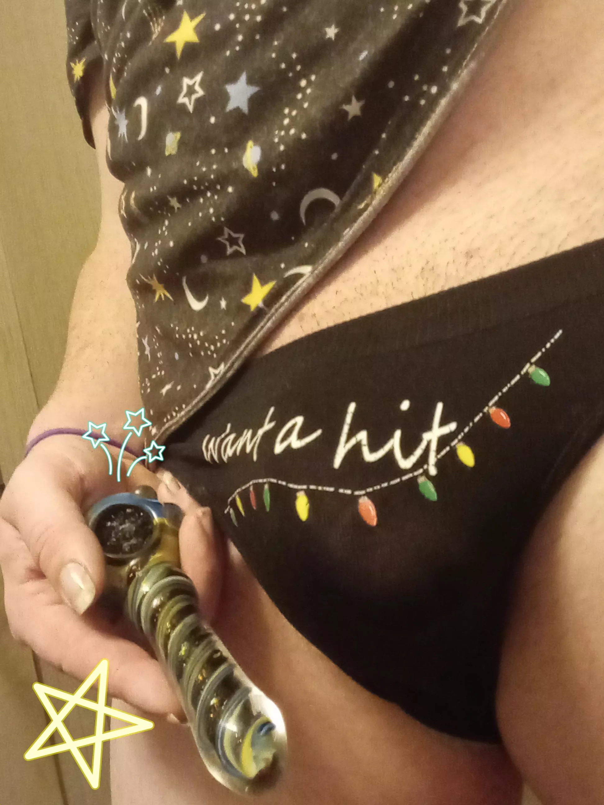 Want a hit? (Nb) posted by kinkyenby420