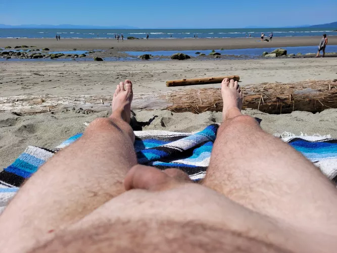 Went to my first nude beach a year ago today by cheesypyckle