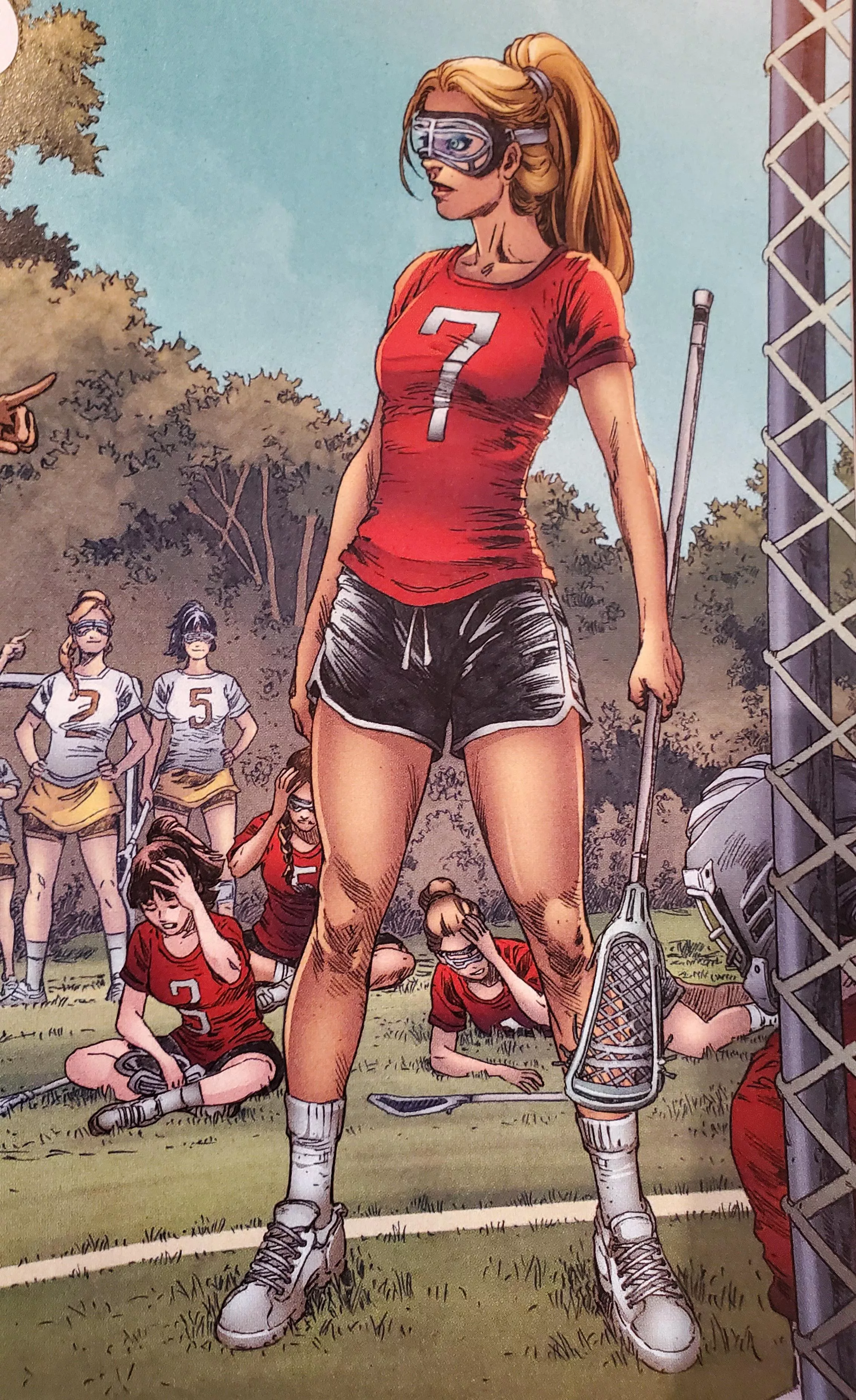 Your new favorite sport is LaCrosse [ Sheena Fatal Exams 1] posted by Thayerphotos