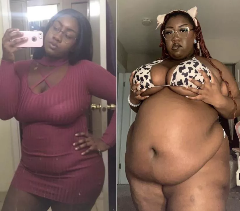 100lbs fatter and sexier at the same time… Don’t you agree? posted by PhatAssPhoebe