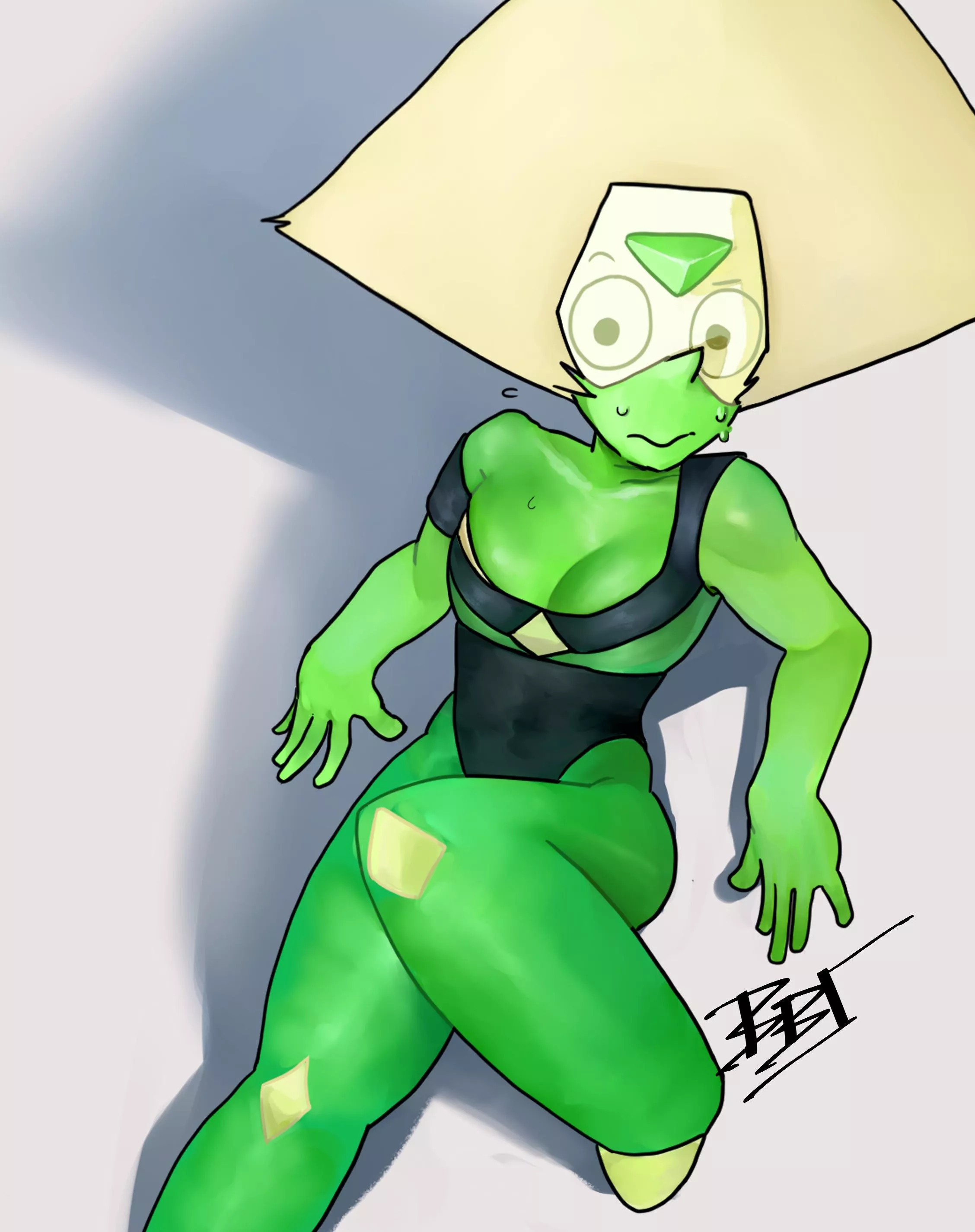 A painting practice, done by me. Figured this place would appreciate it. posted by -SoulArtist-