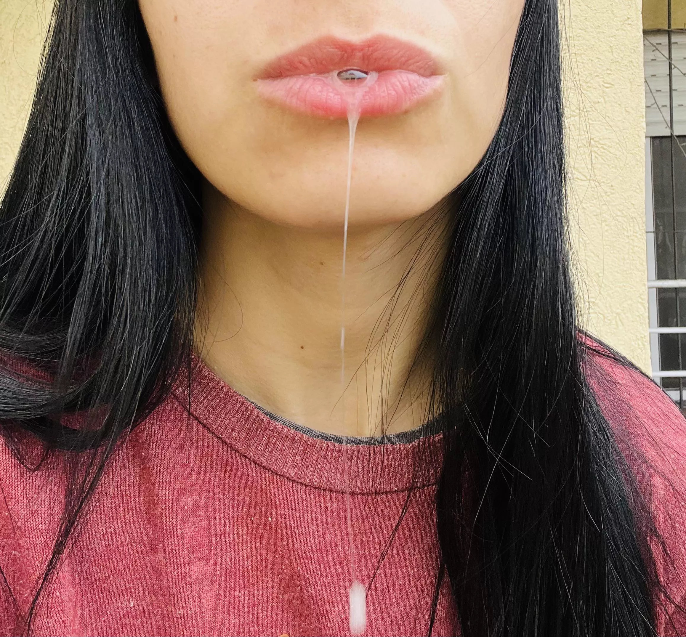 Can’t wait to have your lips in front of me and kiss you until our saliva drips down our chins  posted by latinsunshinesol