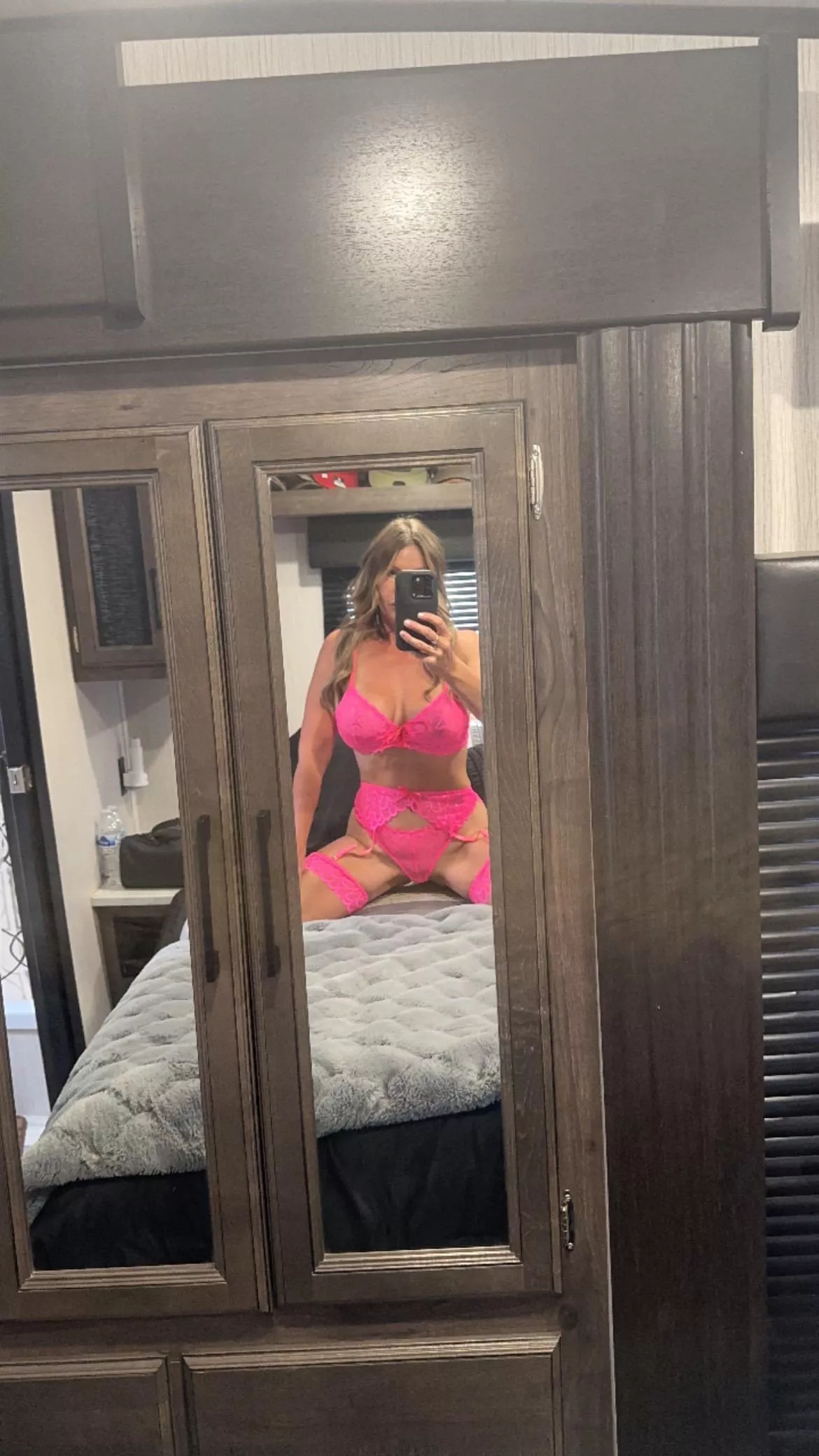 Do you like my surprise lingerie? posted by JayGirlShine