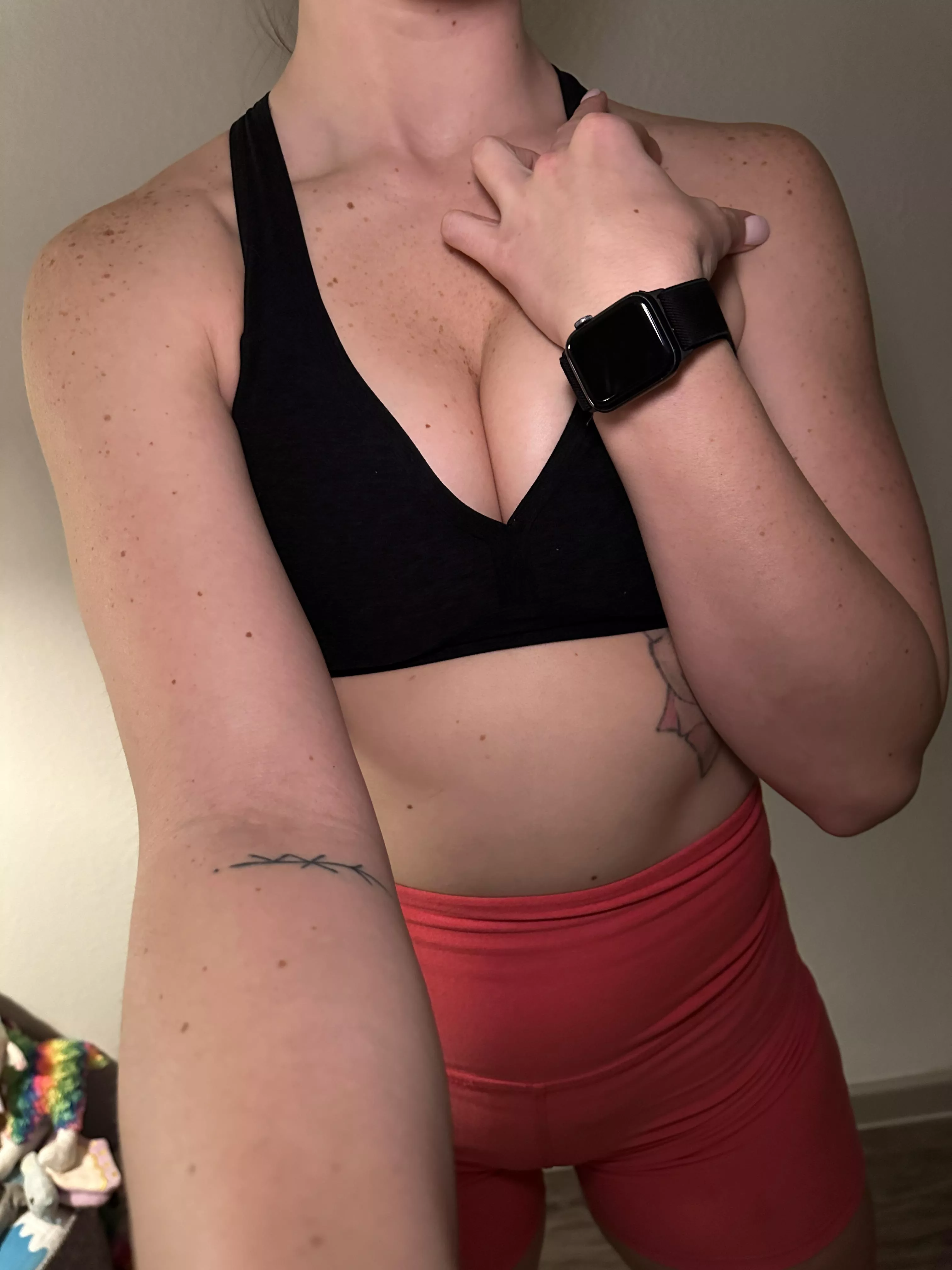 had such a good workout, time for my panting though posted by cumwcourt