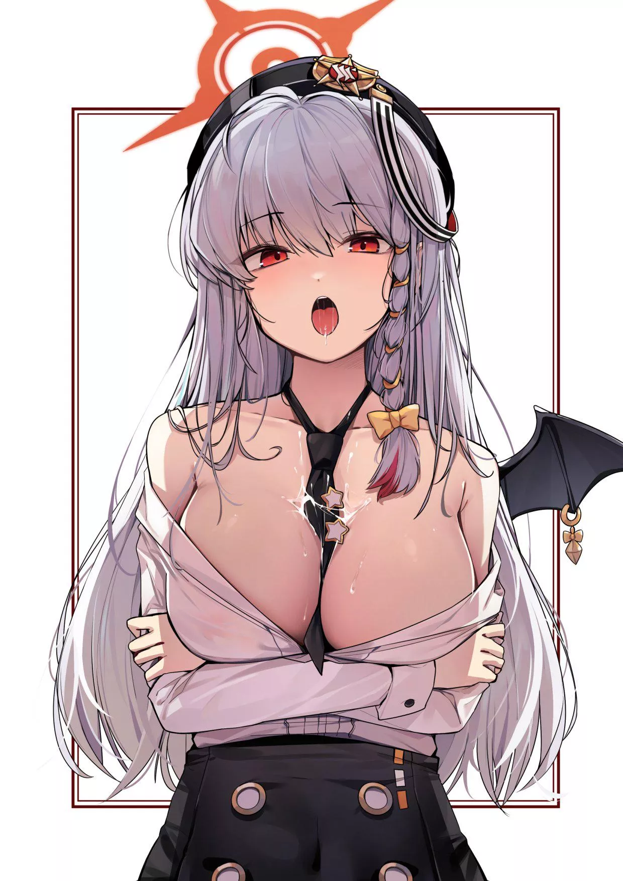 Haruna can spit alot posted by marxsander2016