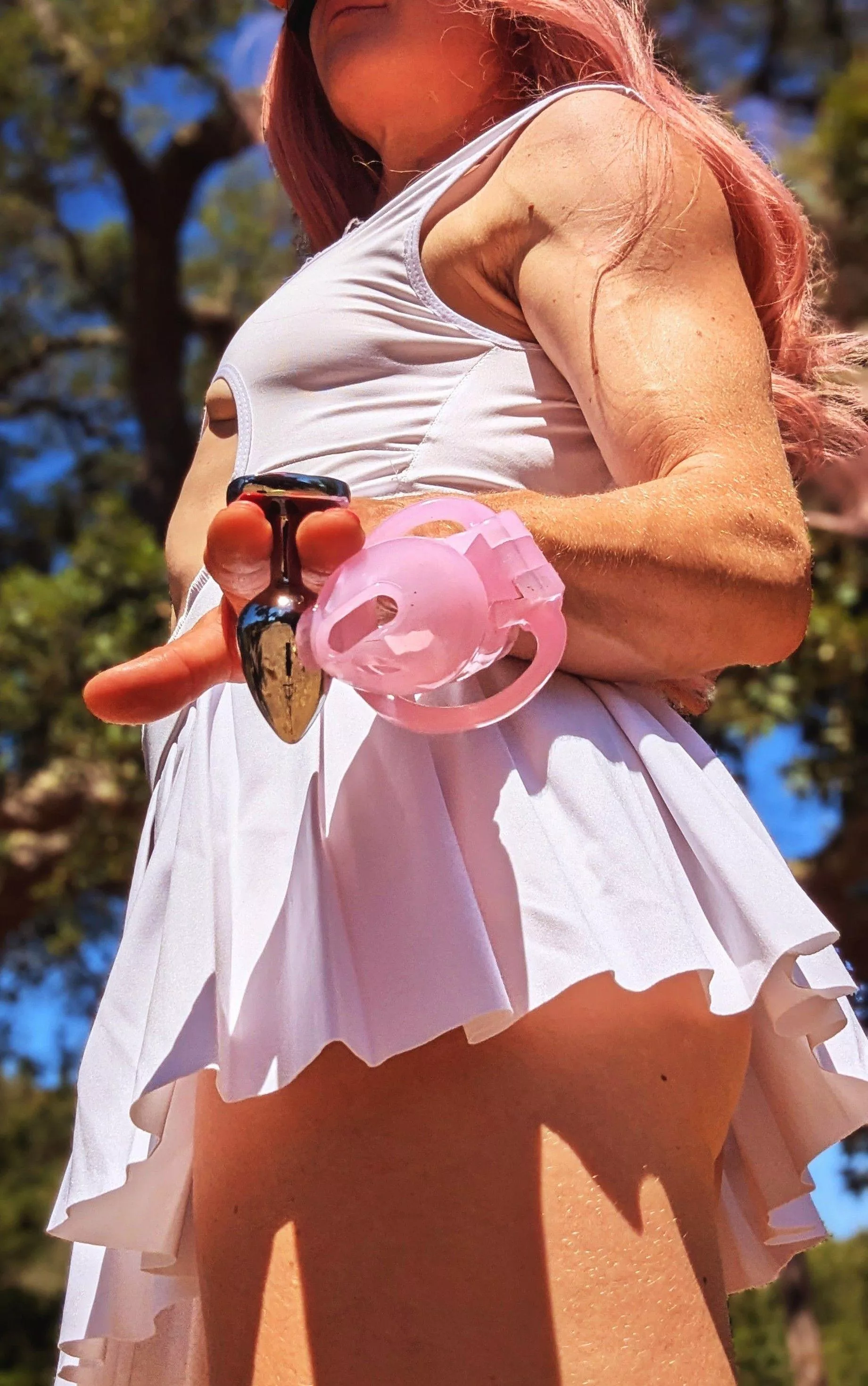 I think this is more your size, or do you need a flat cage posted by powerfulzoyaxxx