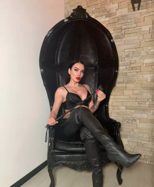 my thigh high boots want to stomp you by mrs_utraviolence
