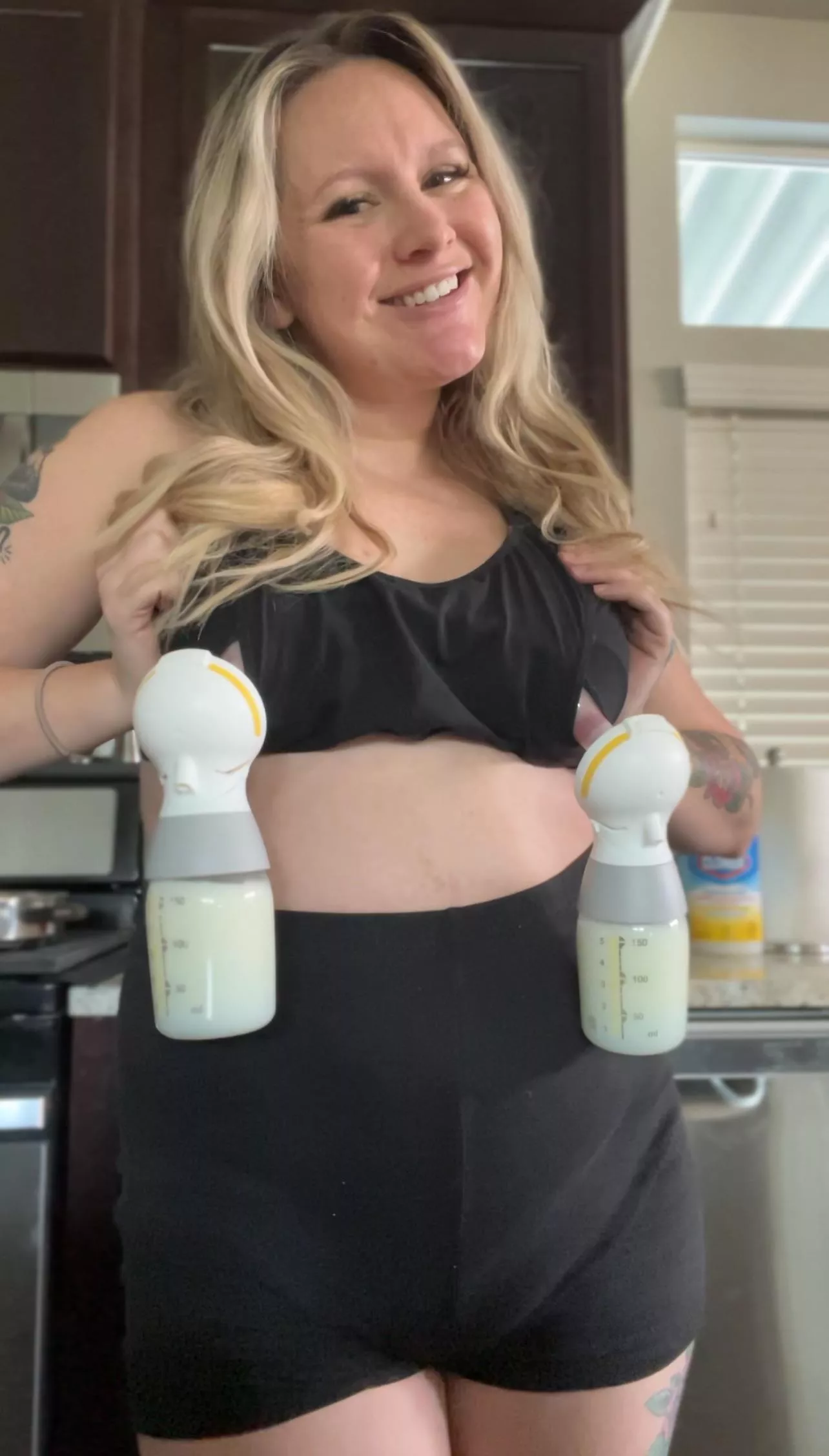 Start your day off right…with some milk in the kitchen  posted by MommyPenelope