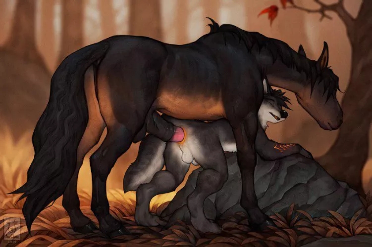 Why does my ass hurt so much... (anchee) by Fluffy_The_Protogen