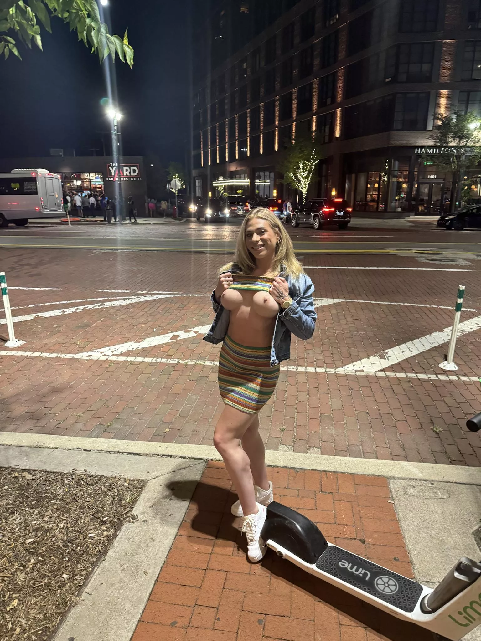 Got dared to flash outside like I wouldn't posted by mandaiiiii