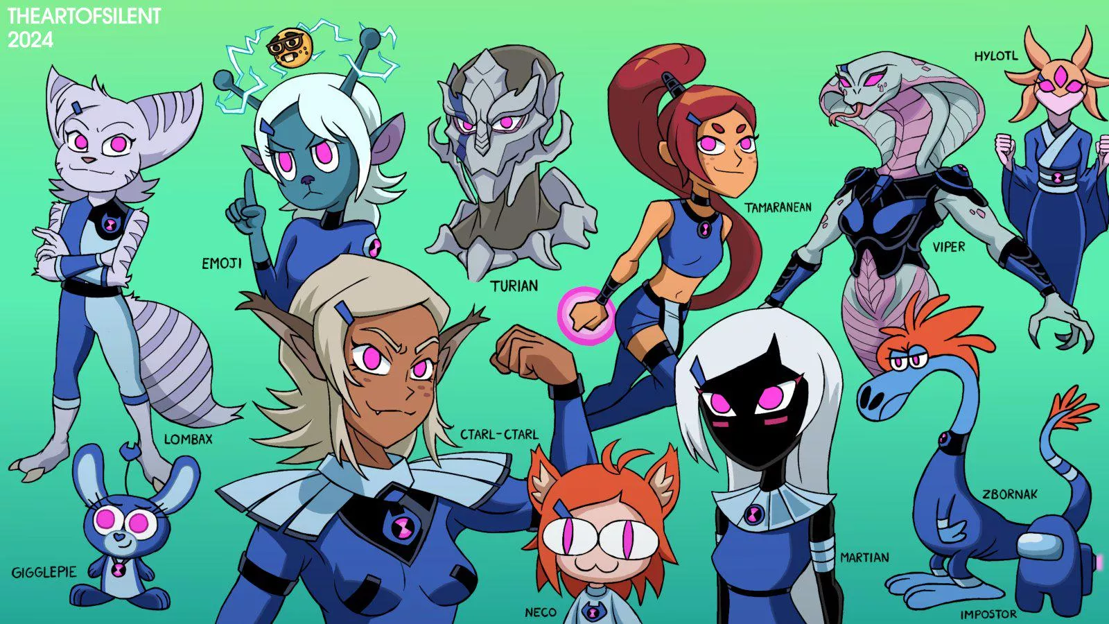 Gwen 10 @TheArtofSilent posted by Kroenen19