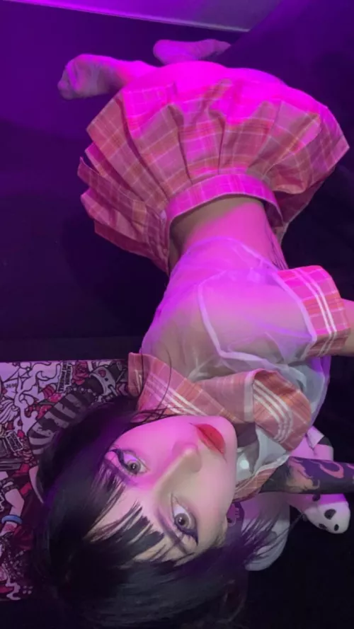 Hope you like my pink school skirt 😉 by Adorable-Ad7684