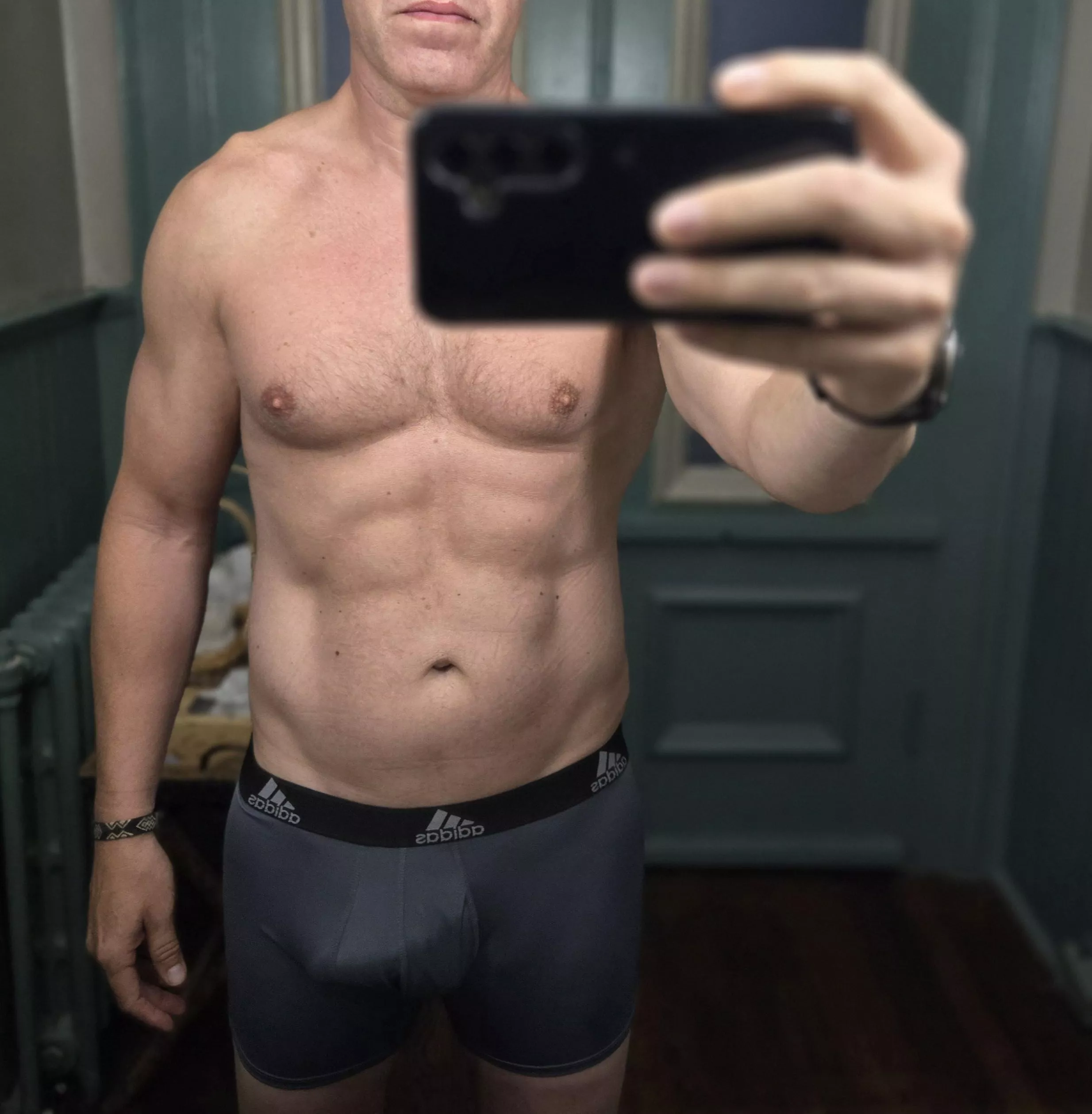 If your husband was walking around the house like this would you tell him to put clothes on or take them off [48] posted by More_Present8862