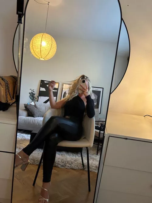 leather and heels!  by Sure-Net-1628