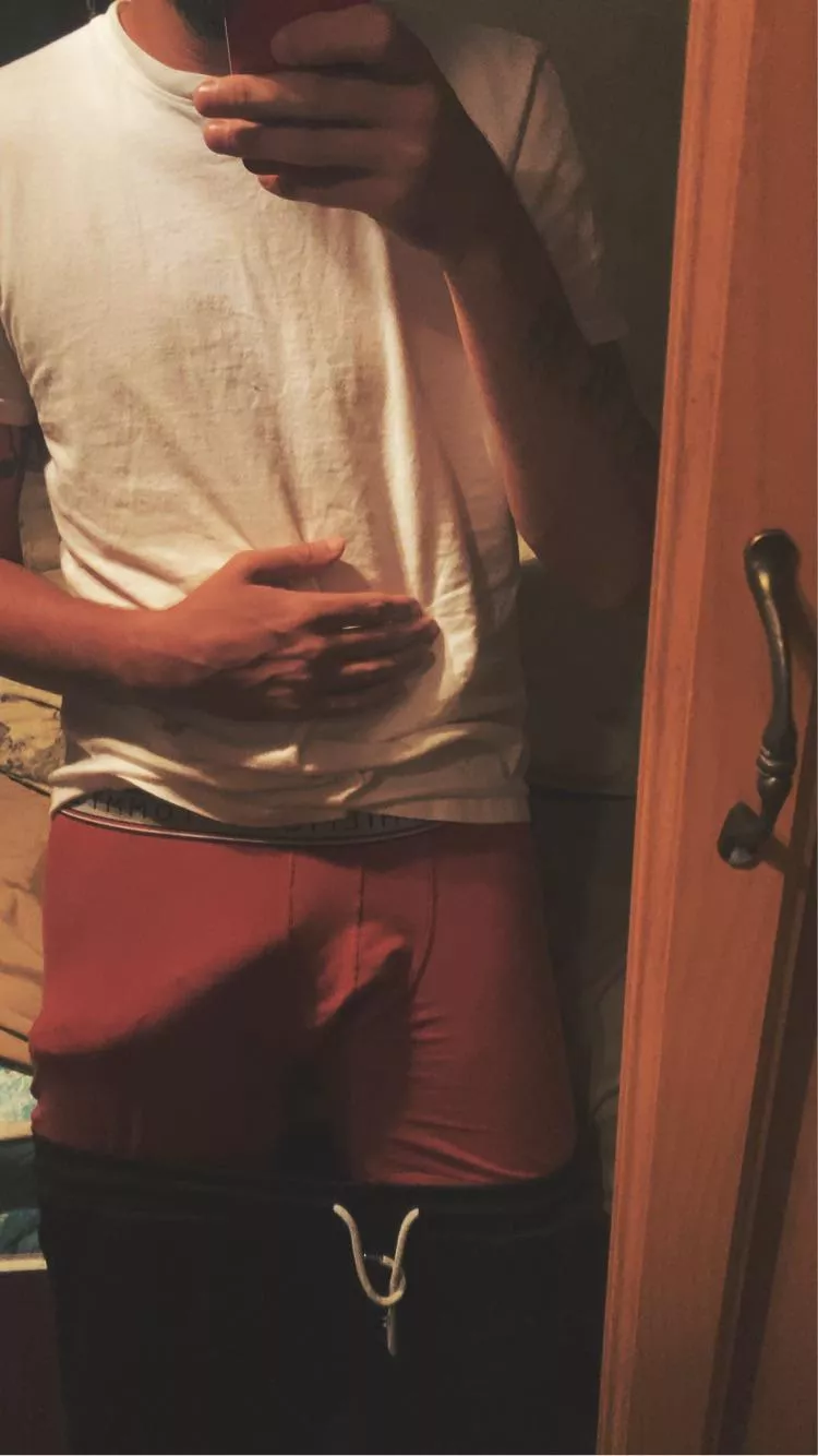 Looks better without the boxers! posted by Hot-Let-1063