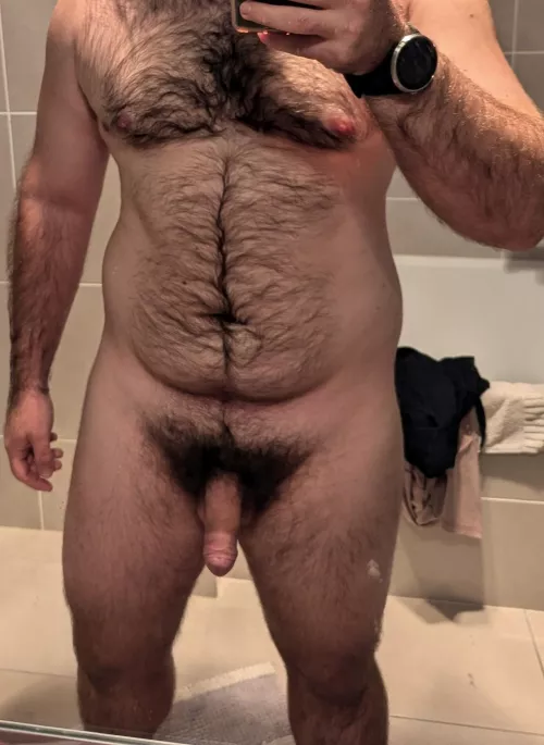 Quads popping 😏 by hairy_aussie_guy