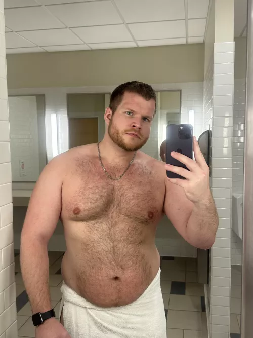 The gym lighting here is pretty flattering if you embrace the dad bod (32) by nodak1